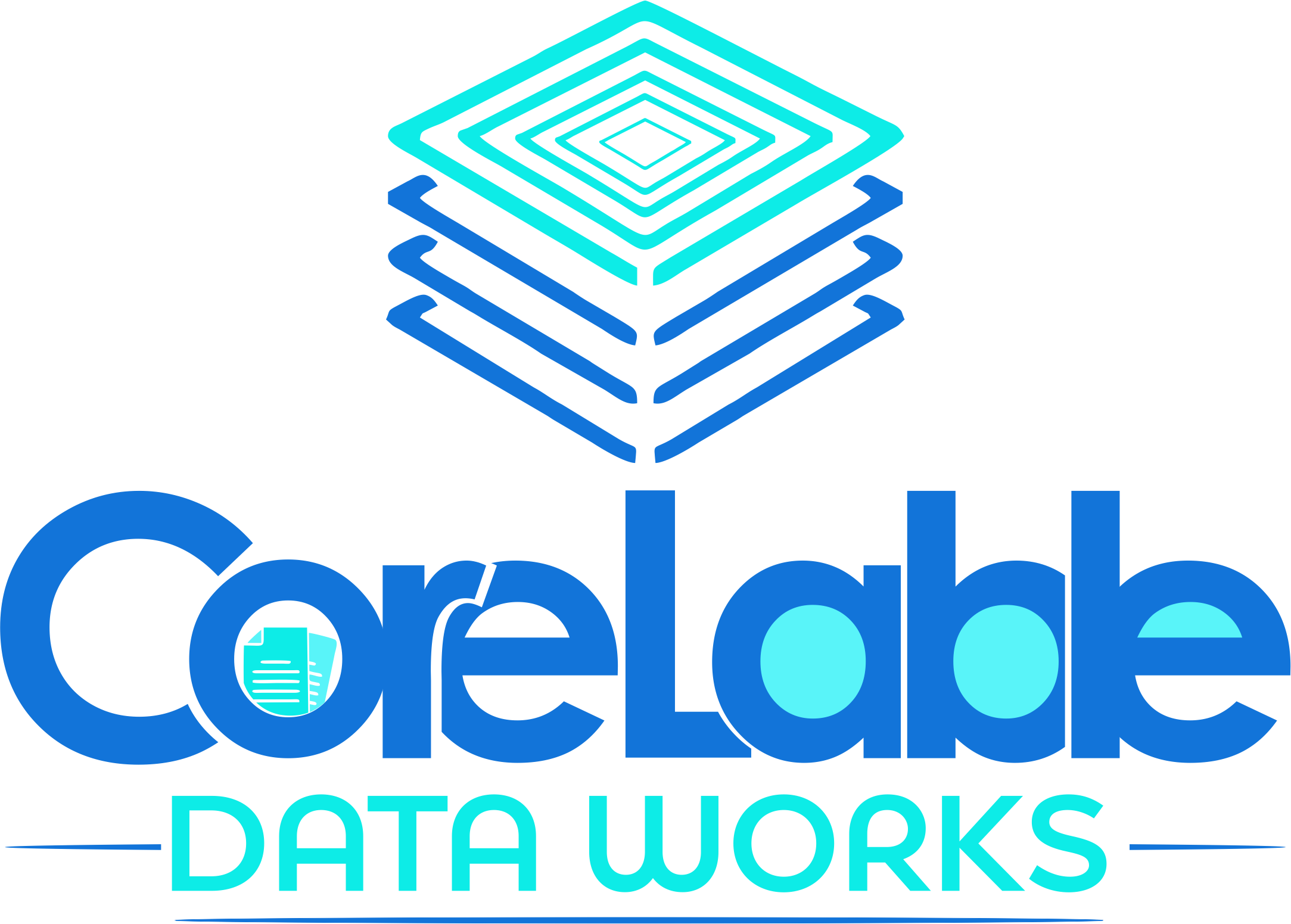 CoreLable Data Works Logo